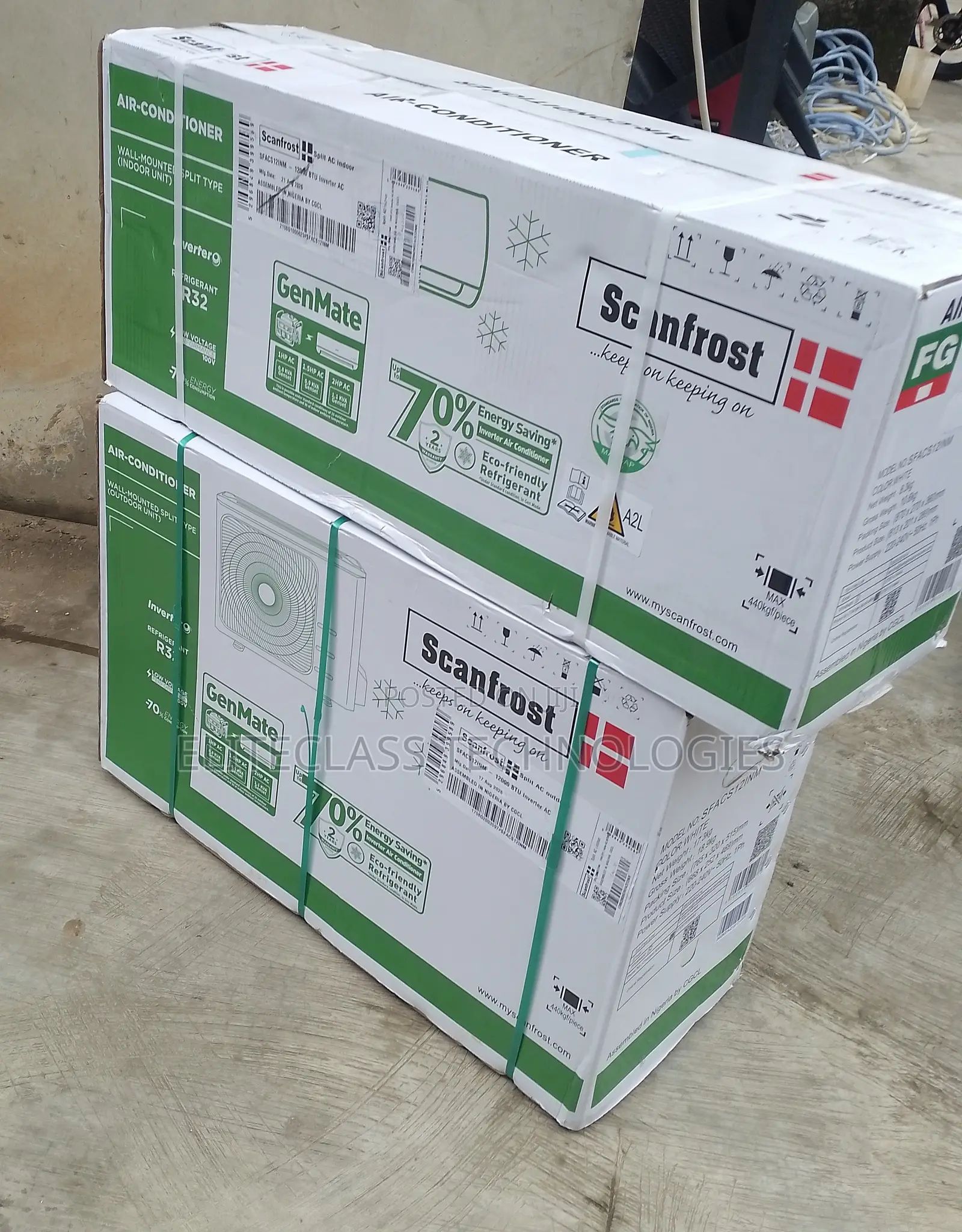 Scanfrost 1.5HP Air Conditioning System