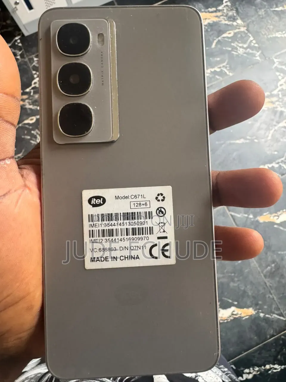 Itel City 100 128 GB Gray
