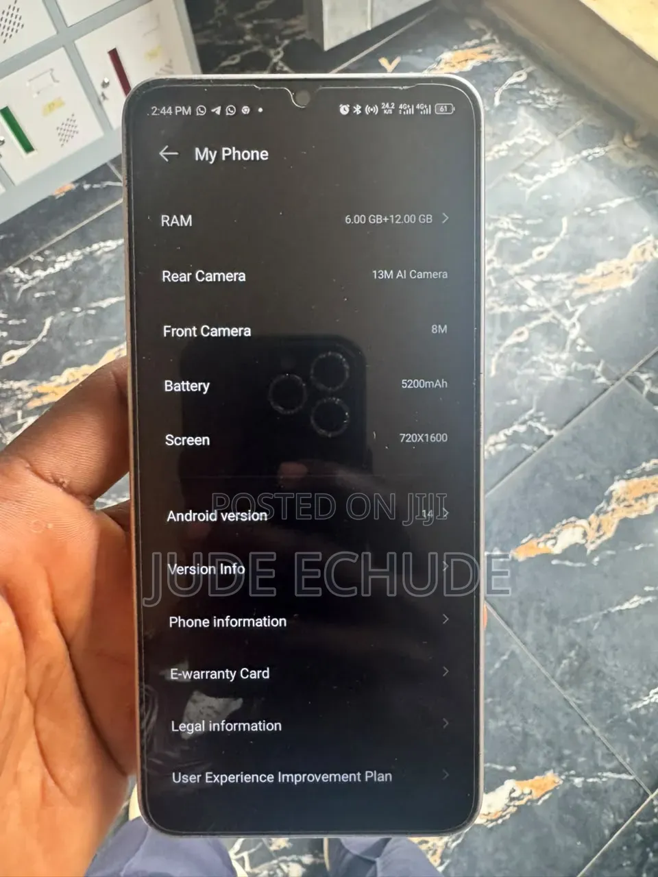 Itel City 100 128 GB Gray