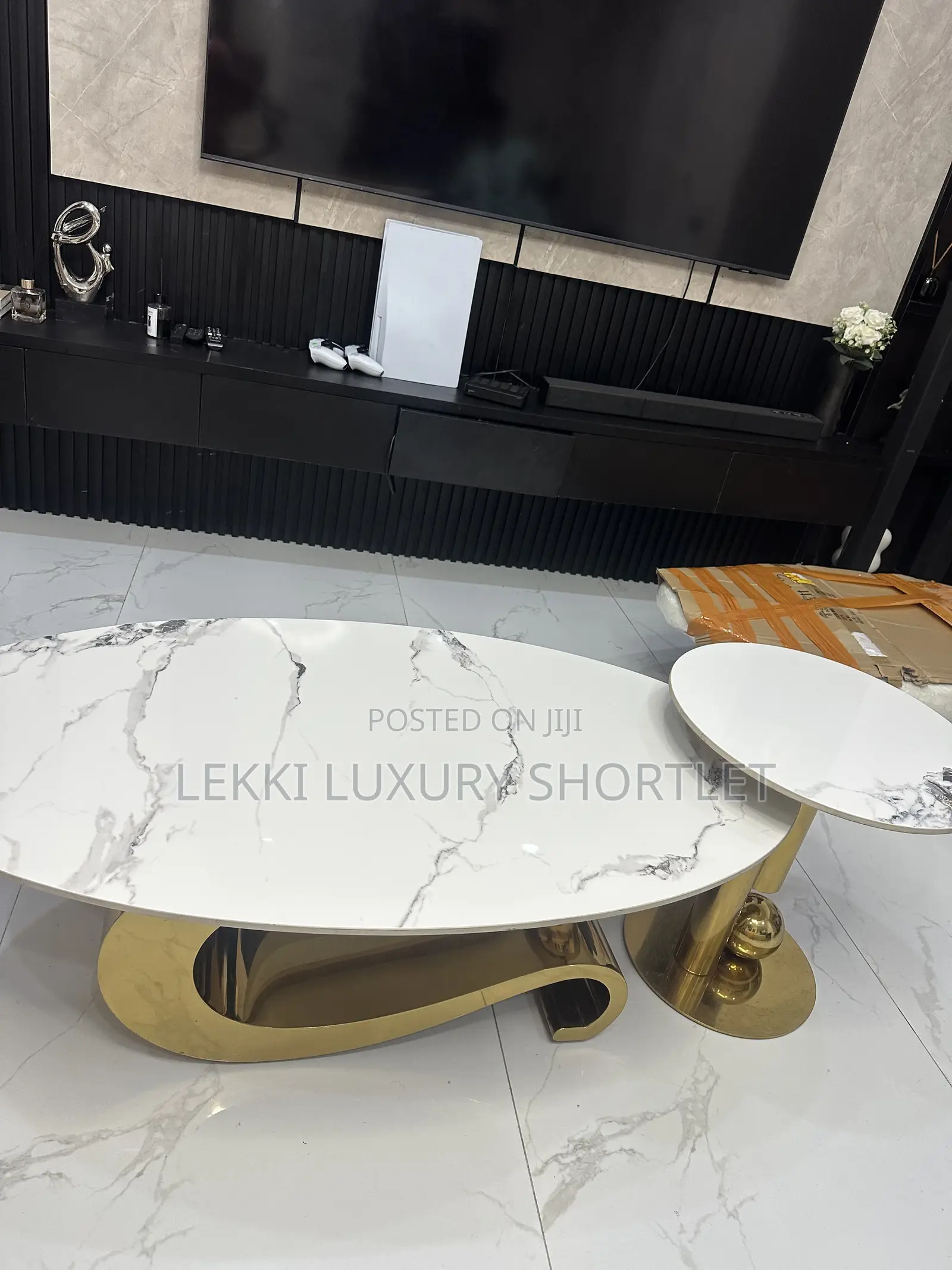 Marble Top Center Table