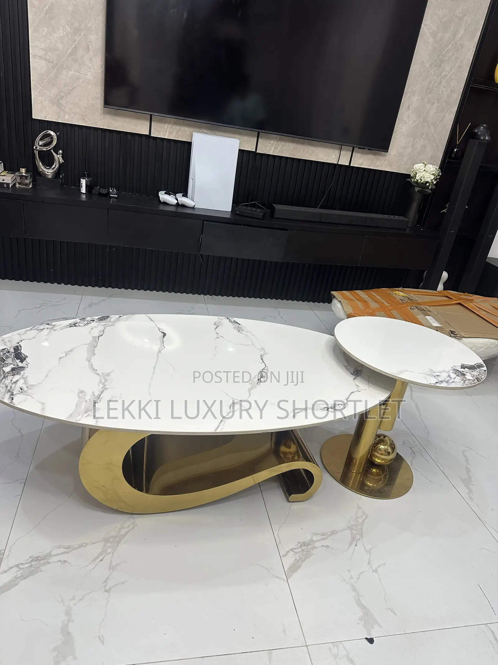 Marble Top Center Table
