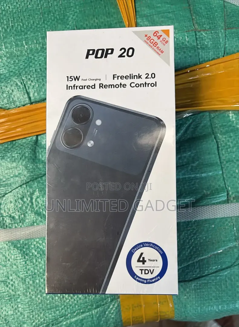 New Tecno Pop 20 64 GB