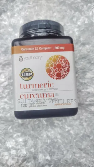 Youtheory Turmeric Circumin Veggie Capsules (120 Capsules)
