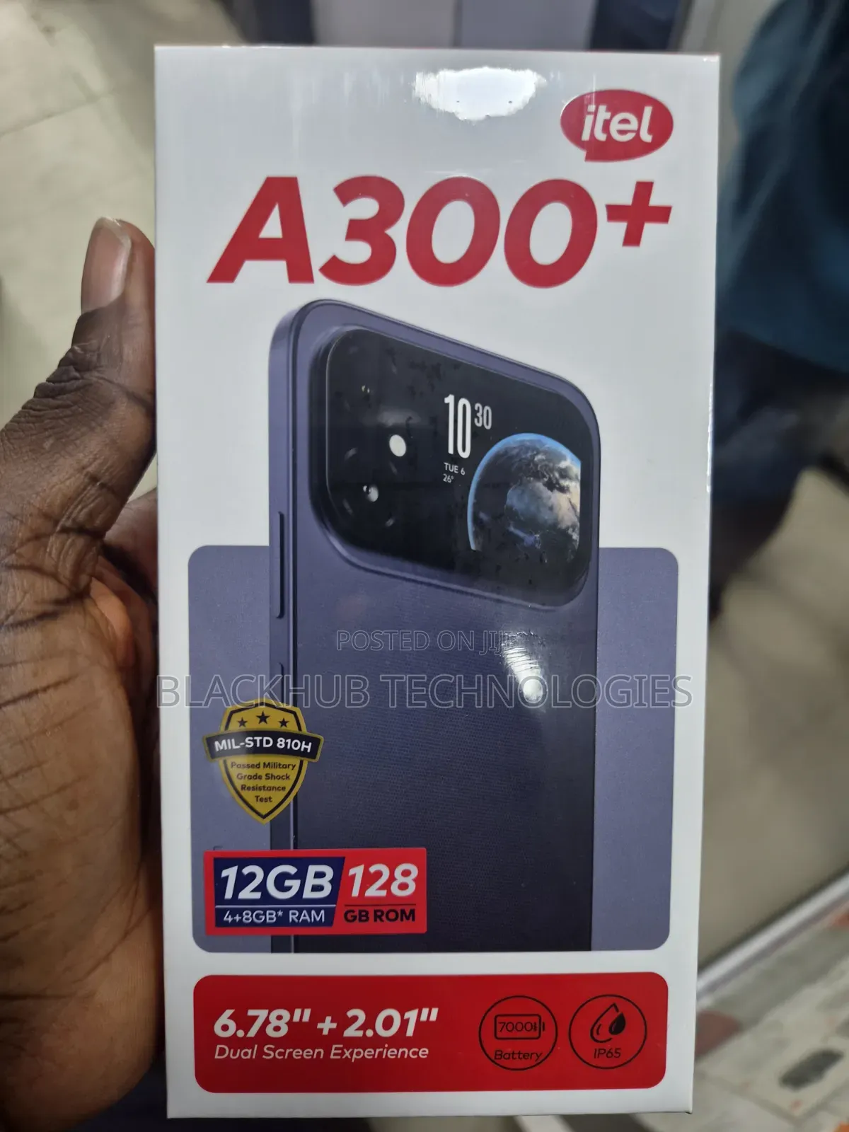 New Itel A200+ 128 GB Black