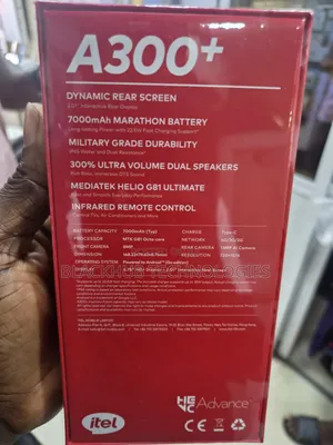 New Itel A200+ 128 GB Black