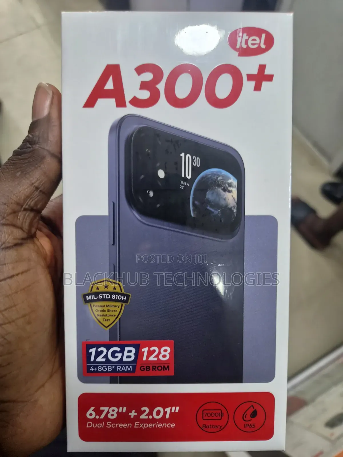 New Itel A200+ 128 GB Black