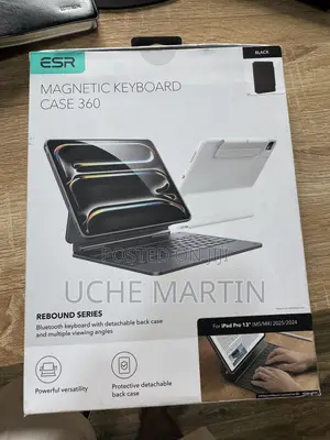 ESR Magnetic Keyboard Case 360 for iPad 11