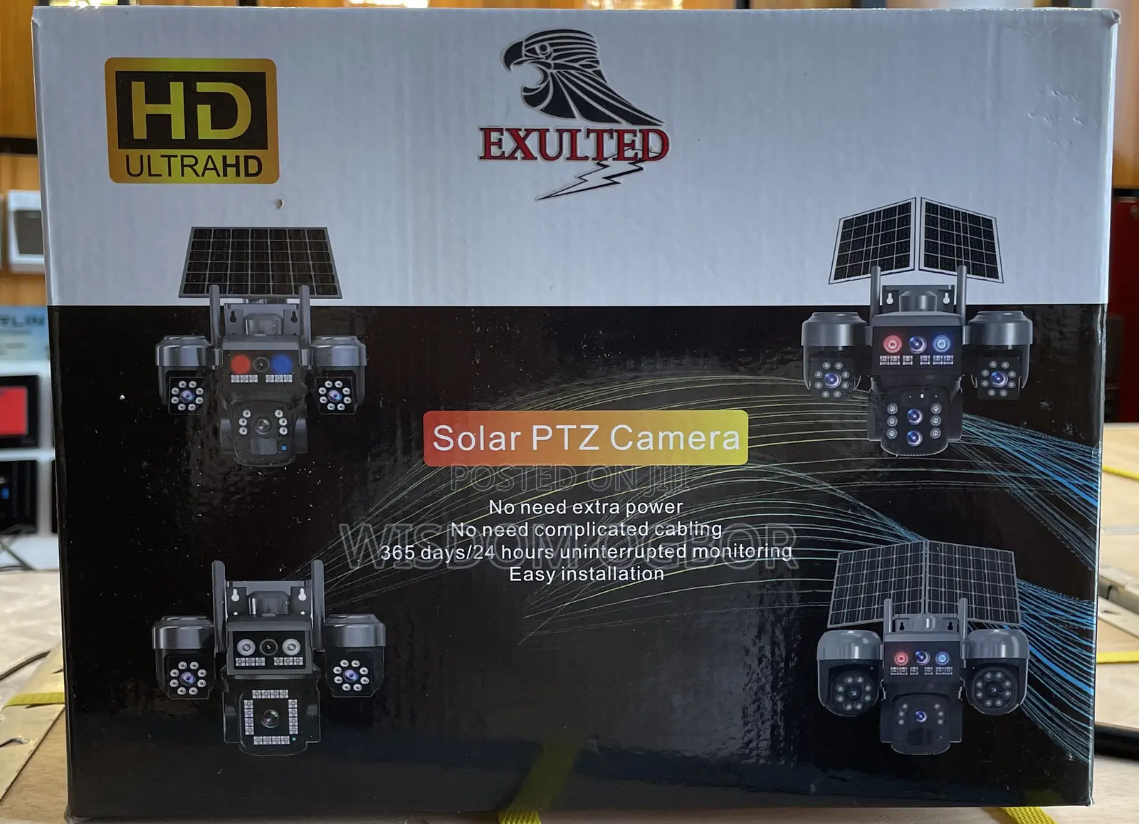 3 Lens Solar Camera