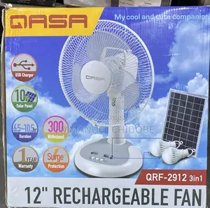 Solar Table Fan