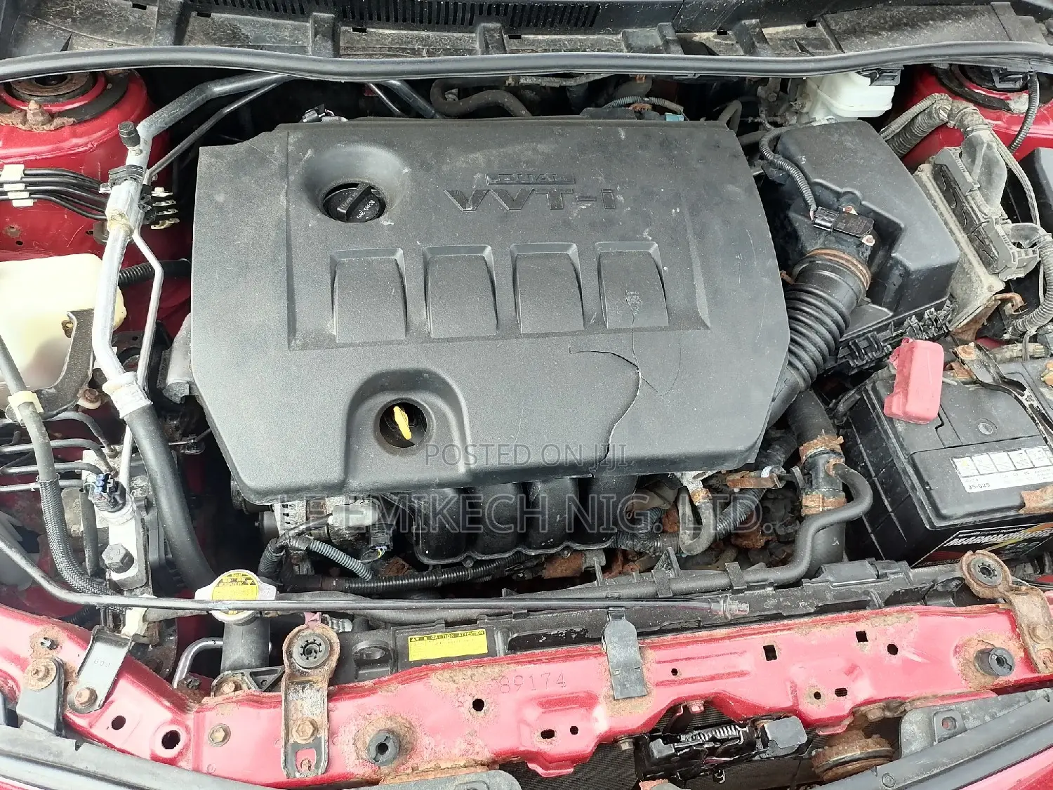 Toyota Corolla 2011 Red