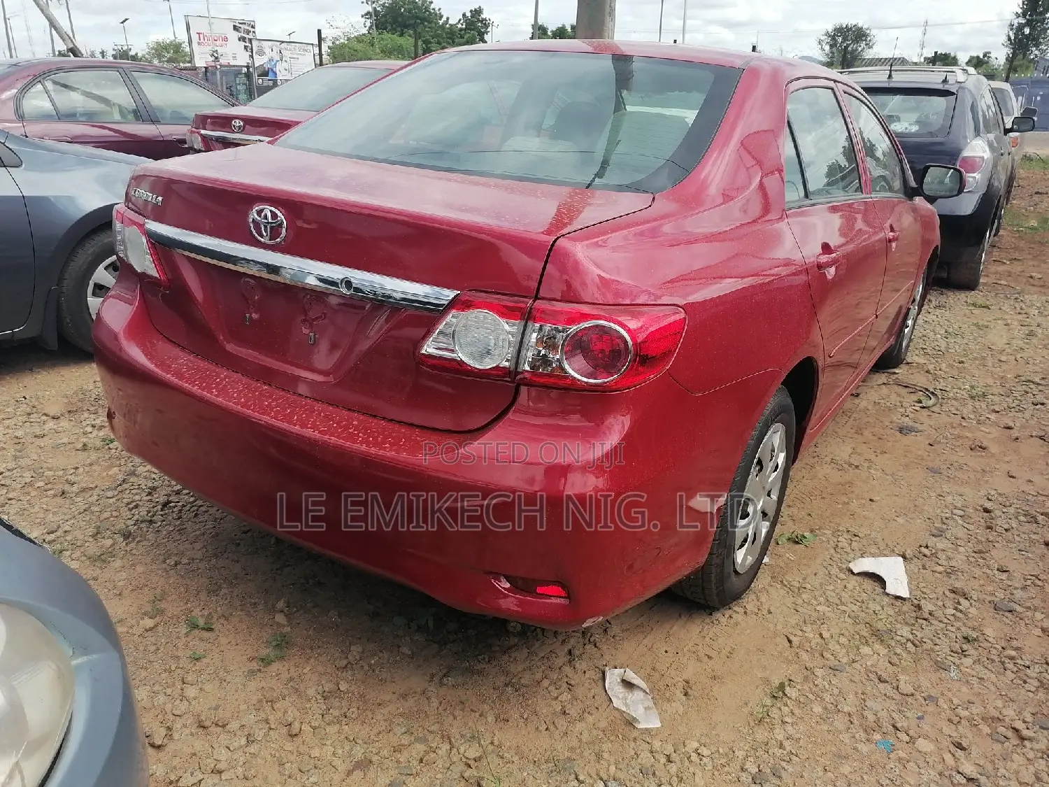 Toyota Corolla 2011 Red