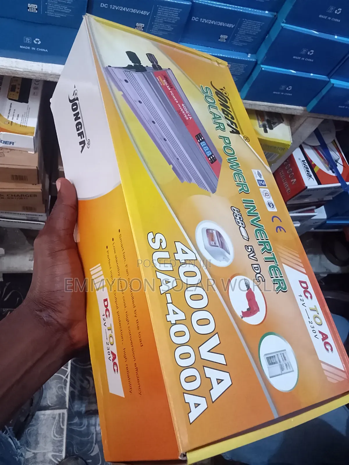 JONGFA Solar Sachets Inverter 4000w 12v