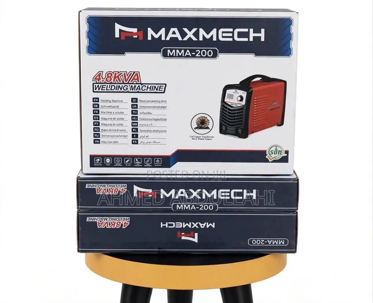 MAXMECH MMA-200 Inverter Welding Machine - Heavy Duty 200A