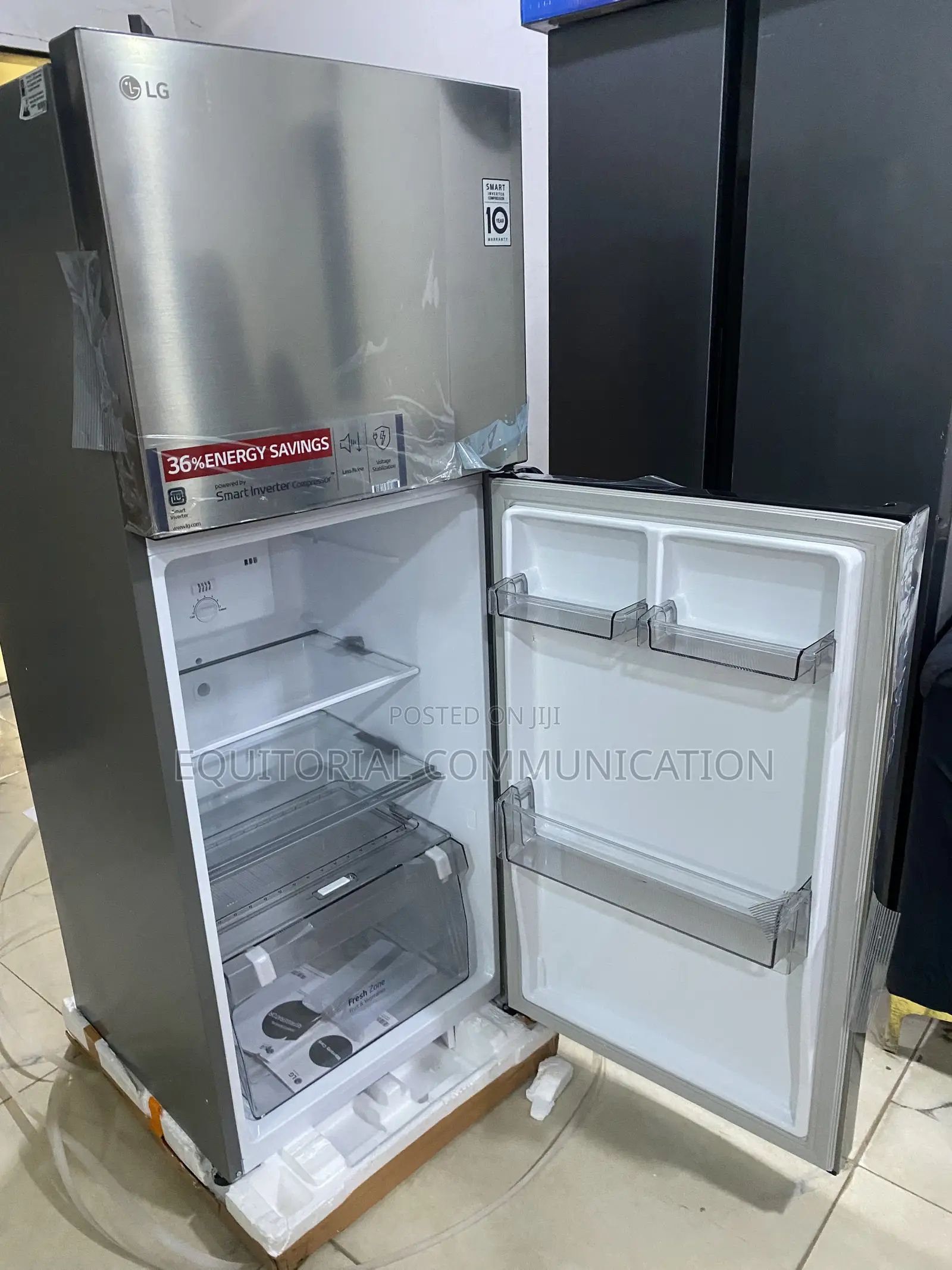 LG Gl-C252slbb 230v Home Fridge 260l