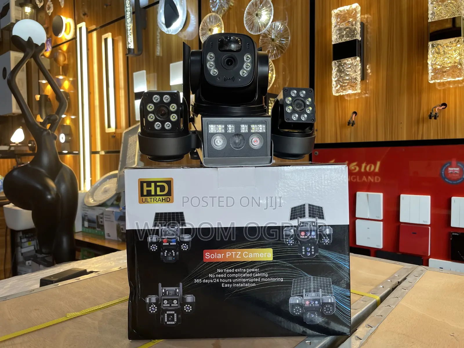 3 Lens Solar Camera