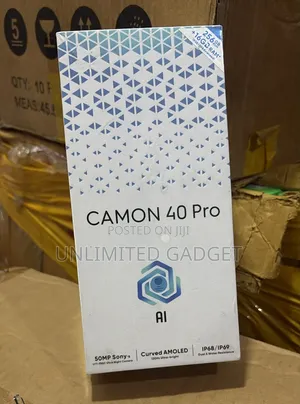 New Tecno Camon 40 Pro 5G 256 GB