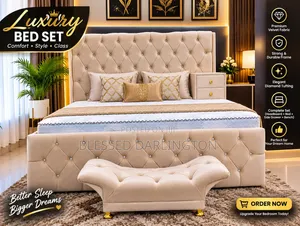 Cream Colour 6x6 Bed Frame