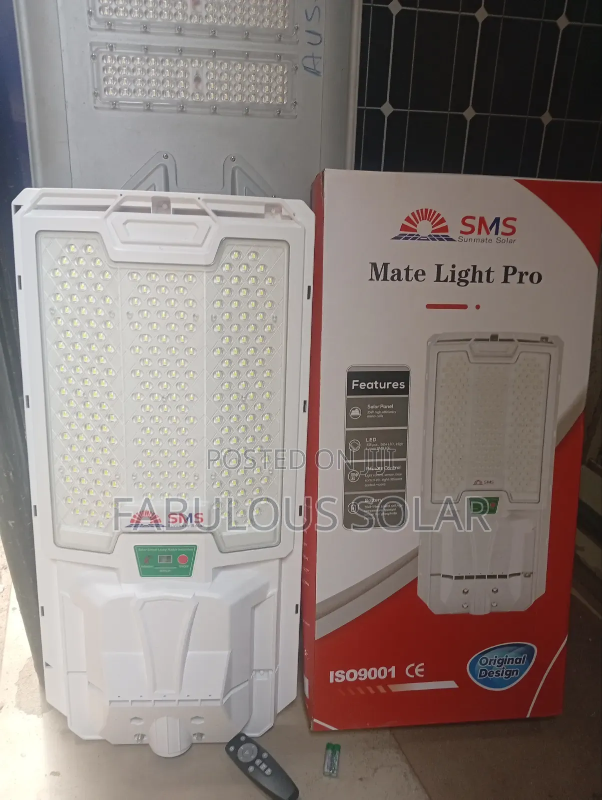 2000watts SMS Solar Street Light (Mate Light Pro)