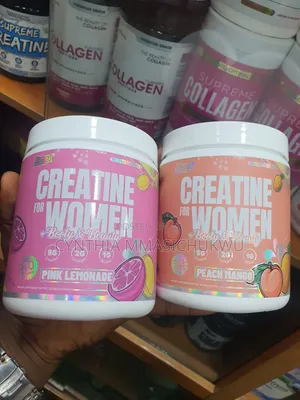 Two Tubs of Nutrex Research Creatine for Women