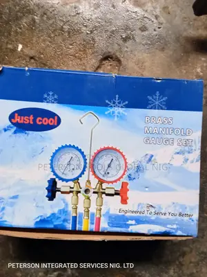 Brass Manifold Gauge Set