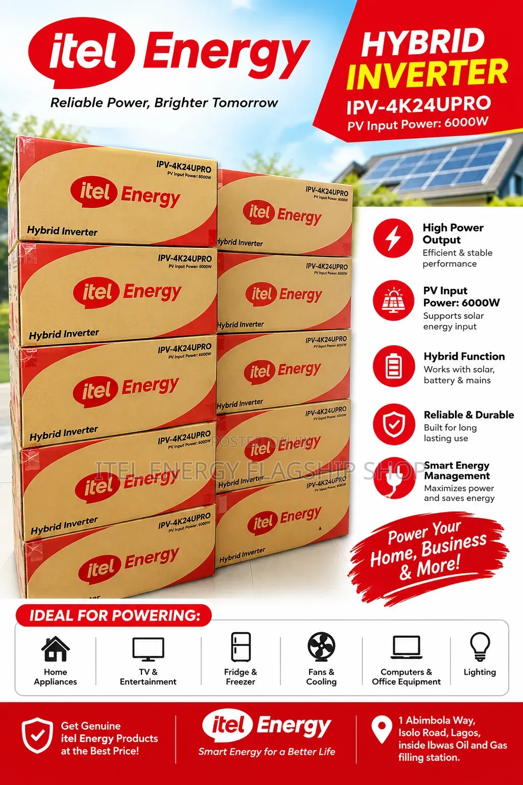 Itel 4kw Inverter