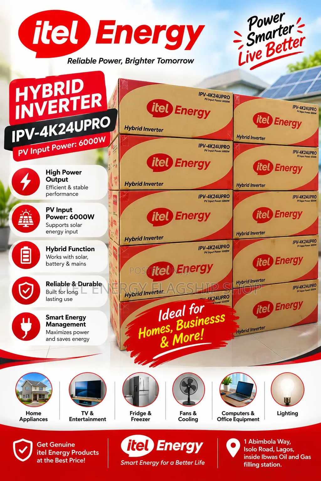 Itel 4kw Inverter