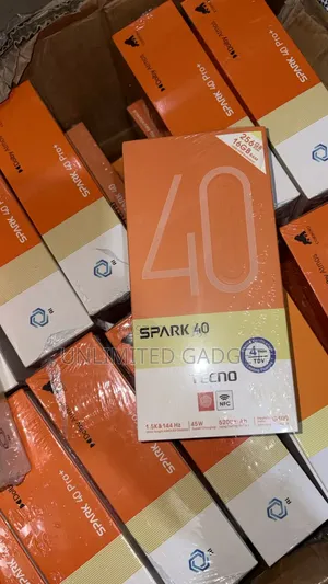 New Tecno Spark 40 256 GB Black