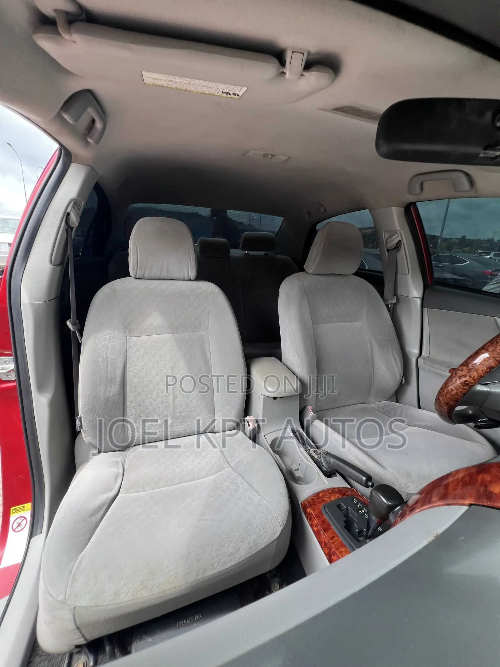 Toyota Corolla 2008 Red