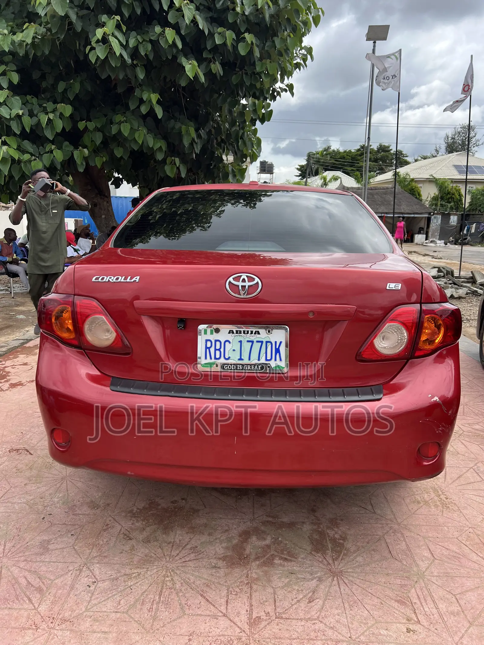 Toyota Corolla 2008 Red