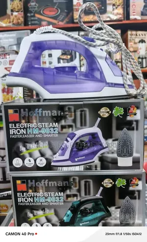 Hoffmans Electric Steam Iron 2200W