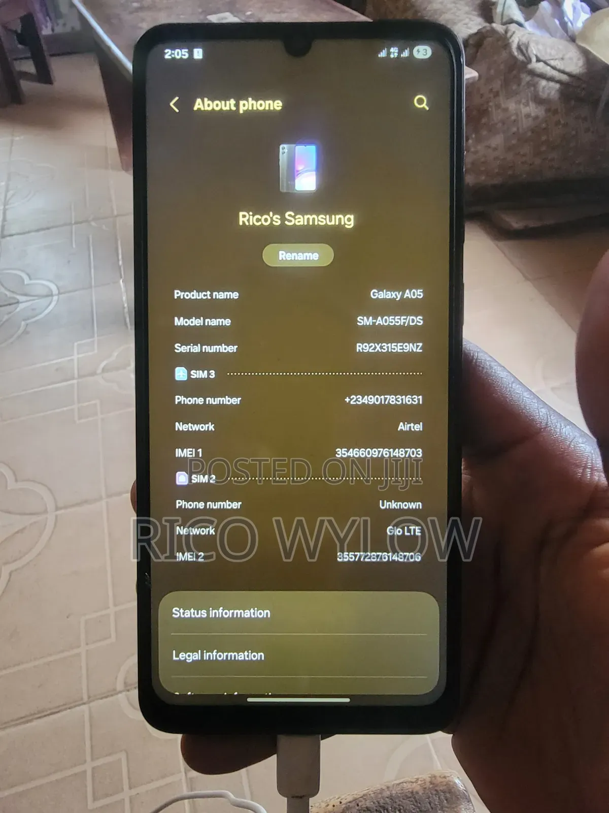 Samsung Galaxy A05 64 GB Black