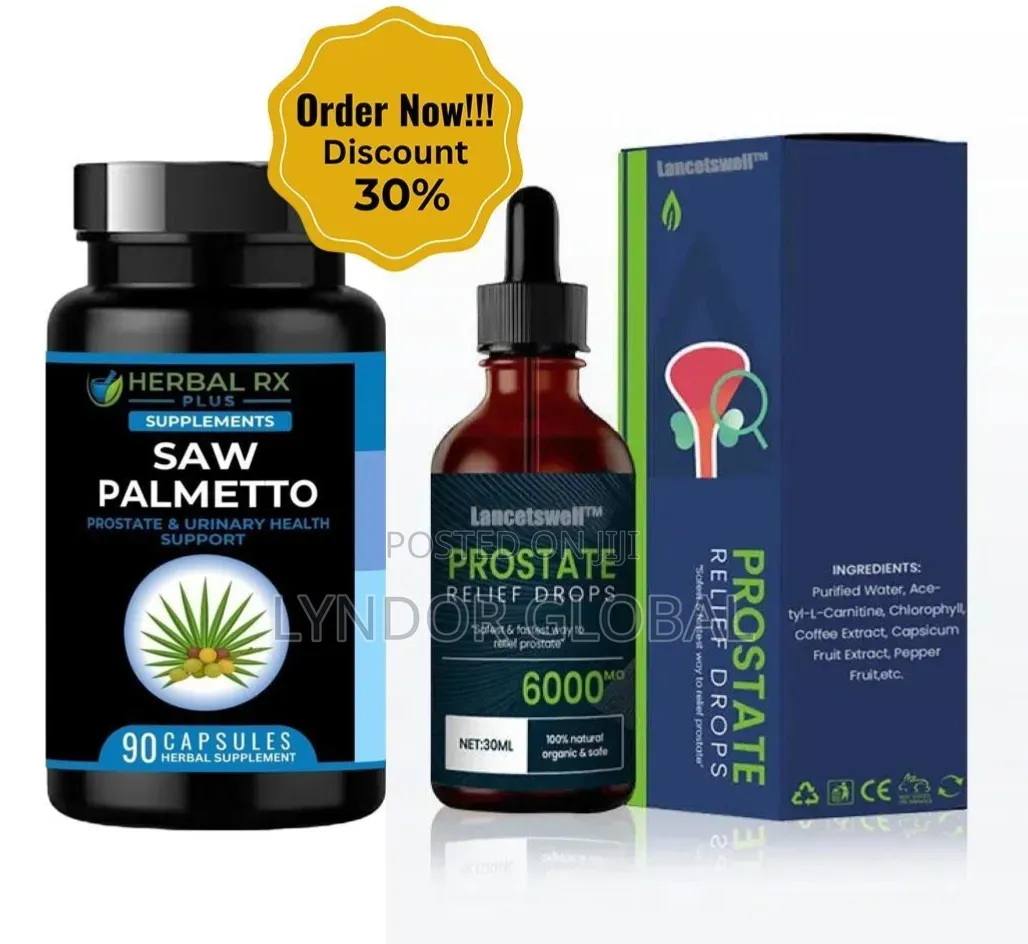Saw Palmetto Prostate Relief Drops