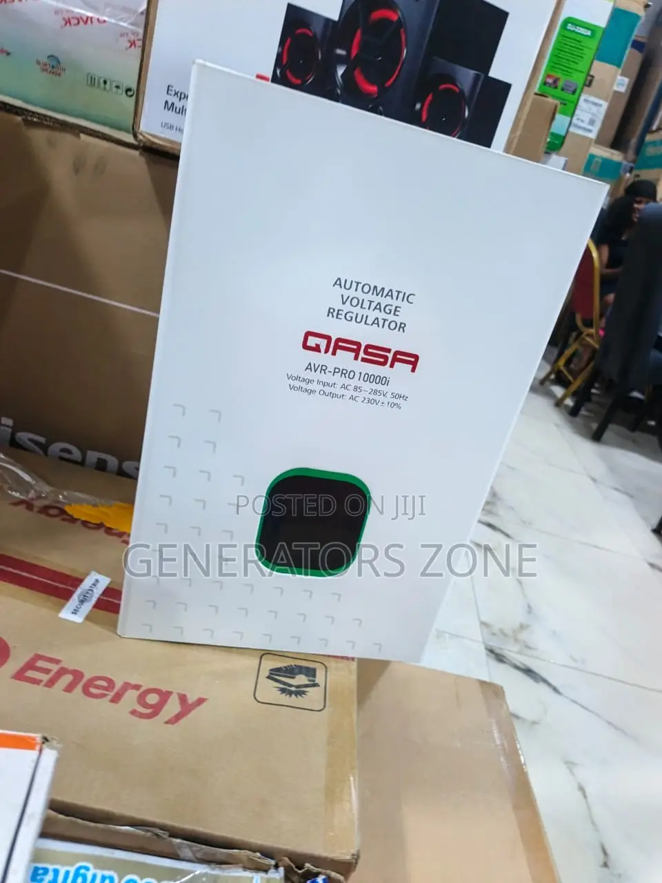 QASA 10KVA Automatic Voltage Regulator for Appliances