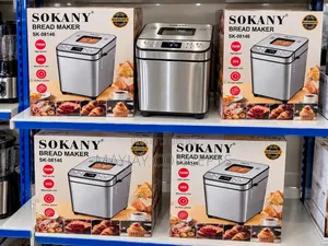 Sokany SK-08146 1kg Automatic Bread Maker 700W With 15-Hour Timer