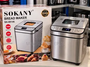 Sokany SK-08146 1kg Automatic Bread Maker 700W With 15-Hour Timer