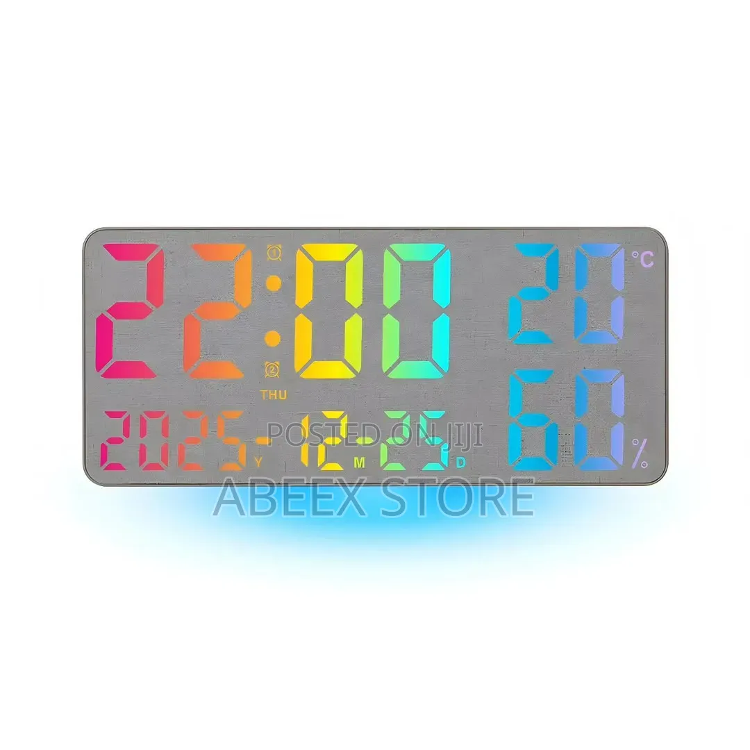 Multifunction Digital Alarm Wall Clock