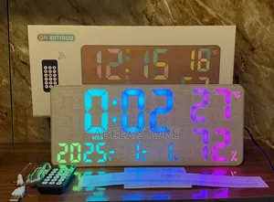 Multifunction Digital Alarm Wall Clock