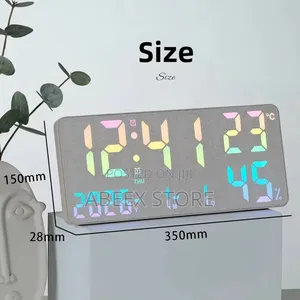 Multifunction Digital Alarm Wall Clock