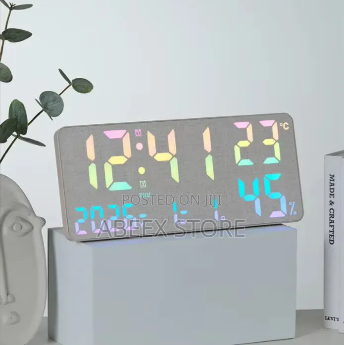 Multifunction Digital Alarm Wall Clock