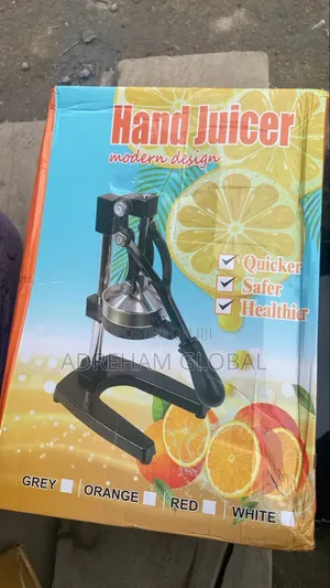 Modern Design Heavy Duty Cast Iron Hand Juicer