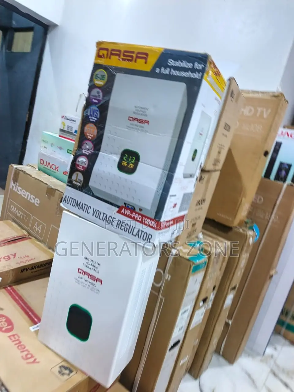 QASA 10KVA Wall Mounted High Capacity Voltage Regulator