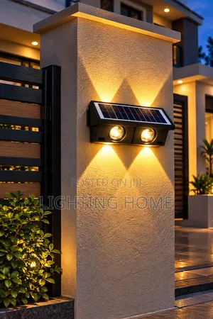 Led Solar Outdoor Wall Light