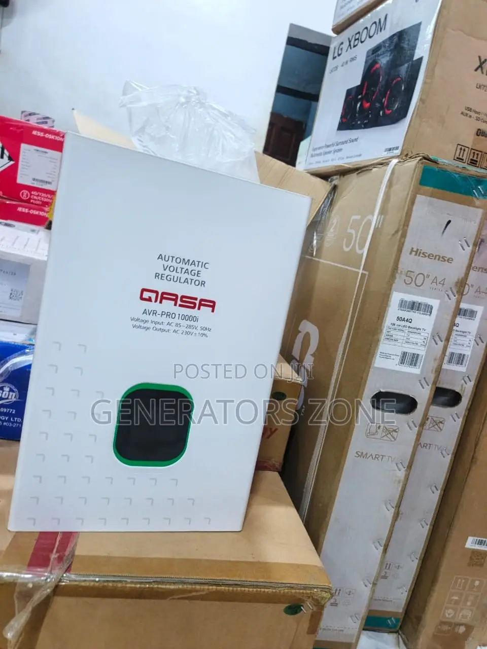 QASA 10KVA Wall Mounted High Capacity Voltage Regulator