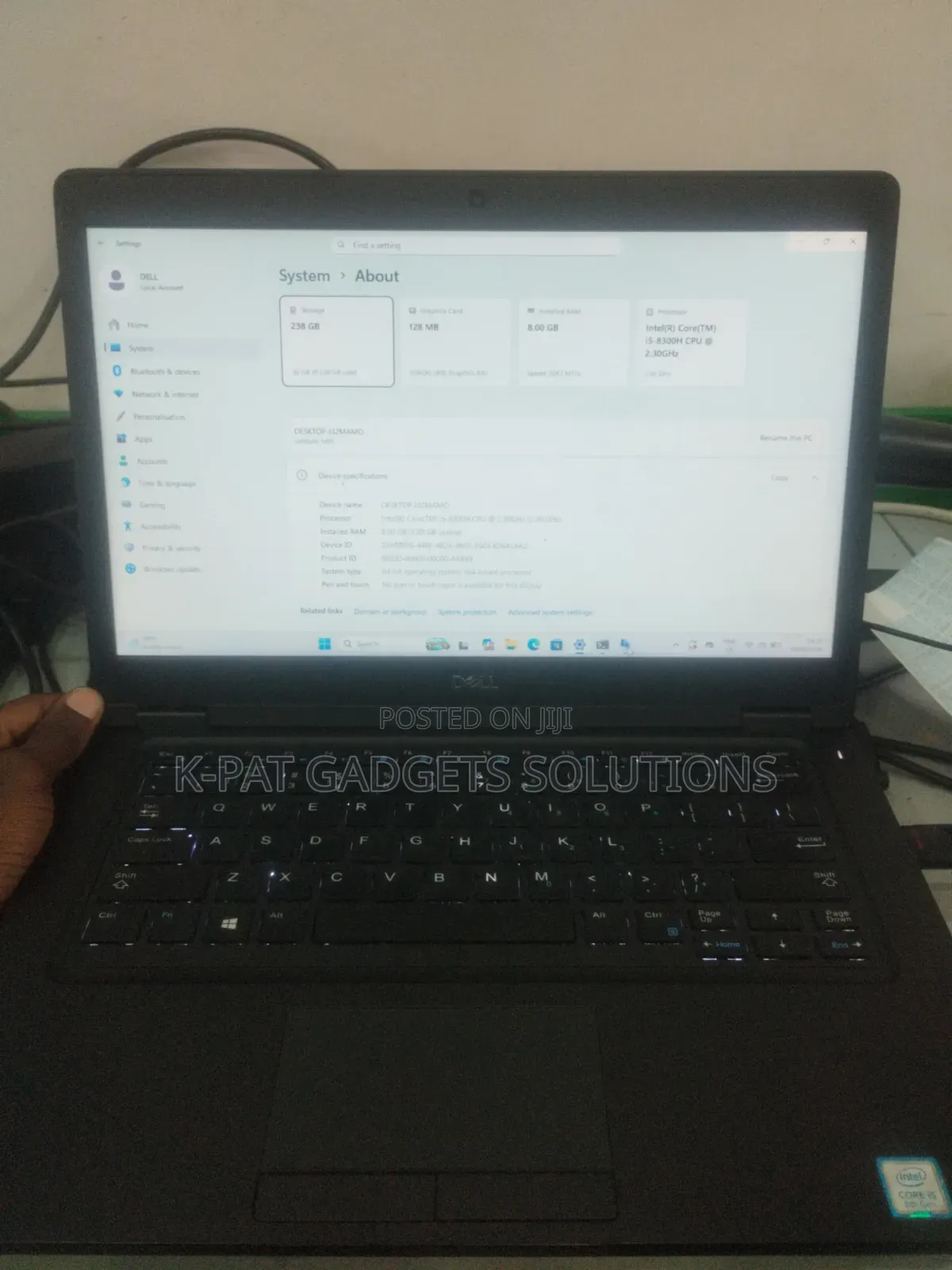 Laptop Dell Latitude 5491 8GB Intel Core i5 SSD 256GB