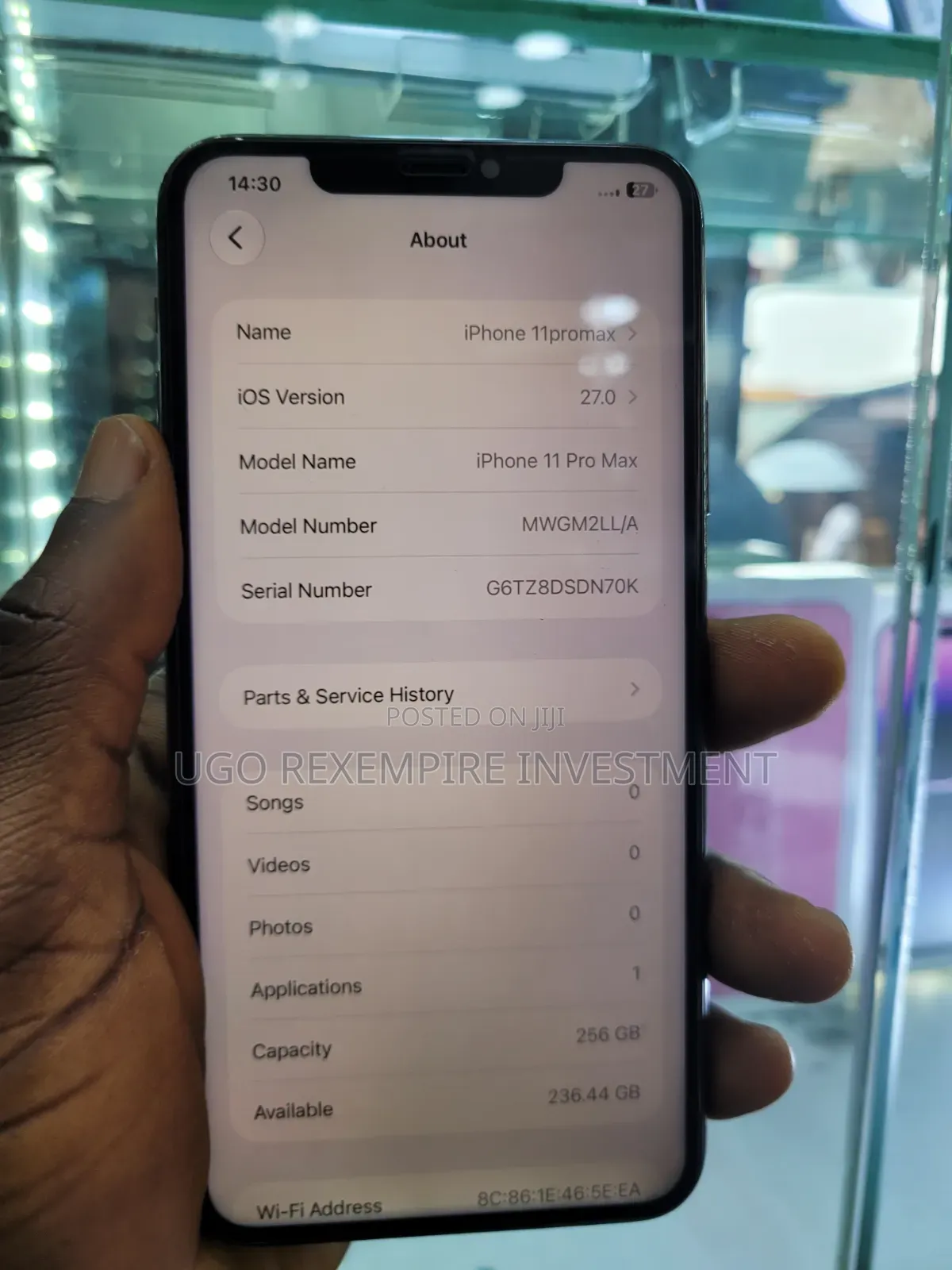 Apple iPhone 11 Pro Max 256 GB Gray