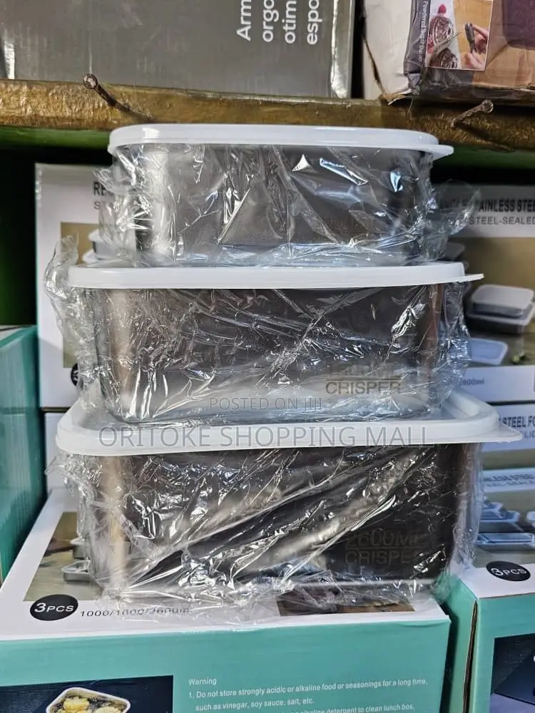 3in1 Stainless Storage