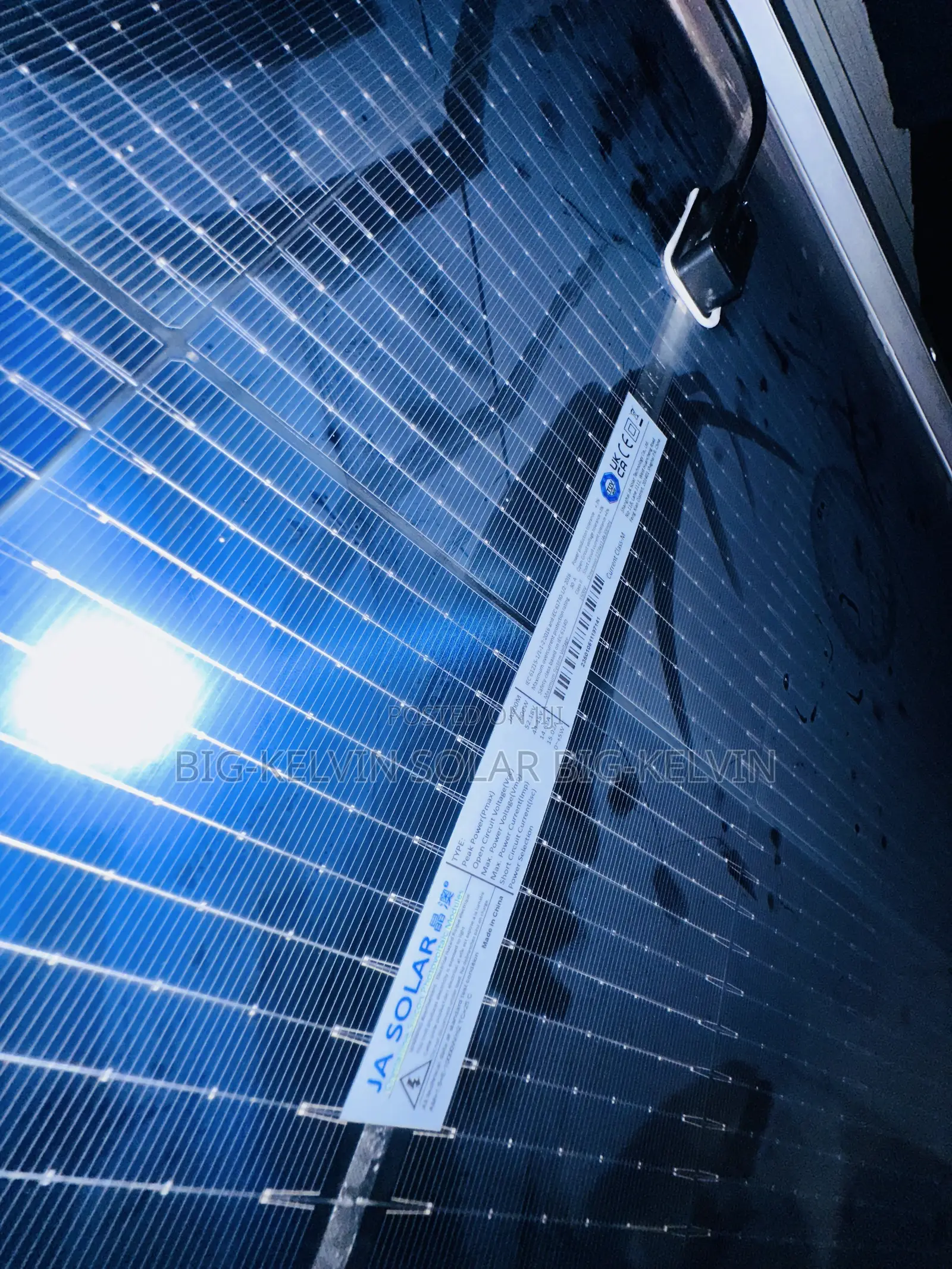 600w Ja Solar Panels Bifacial