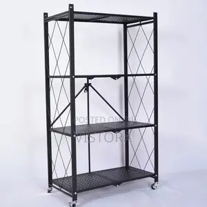 Storage Shelf – 4-Tier Heavy Duty Metal Racking Unit