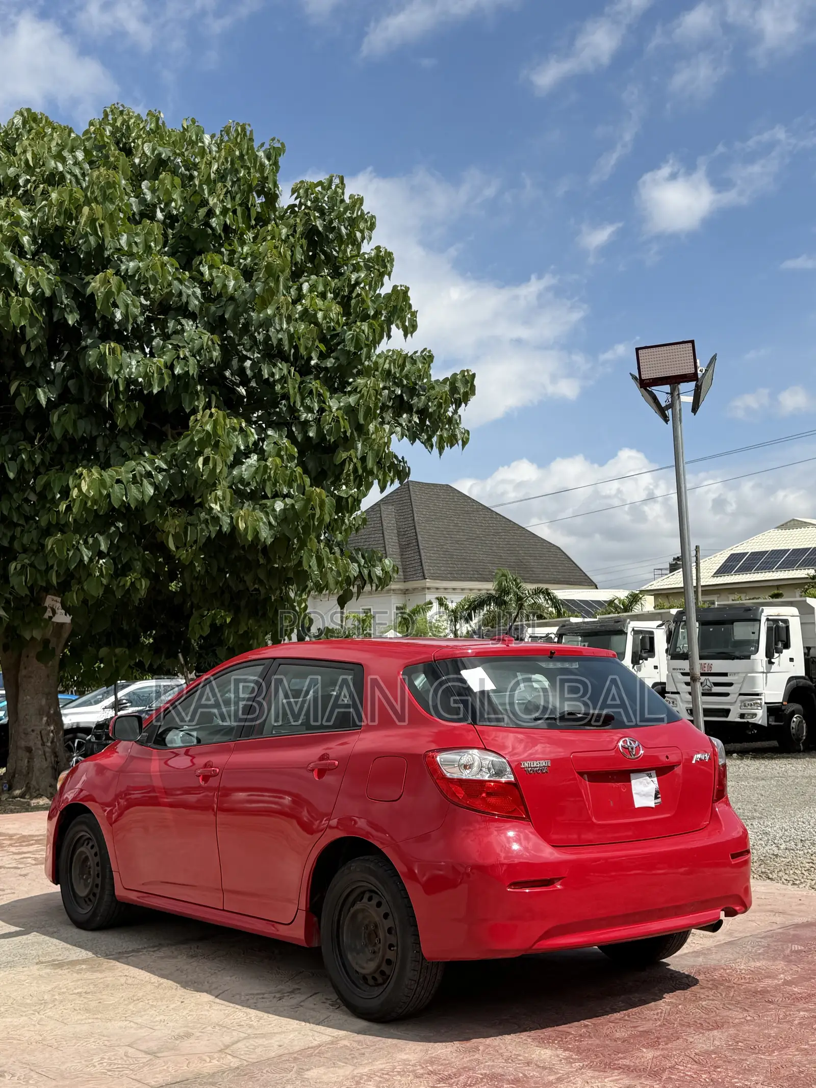 Toyota Matrix 2010 Red