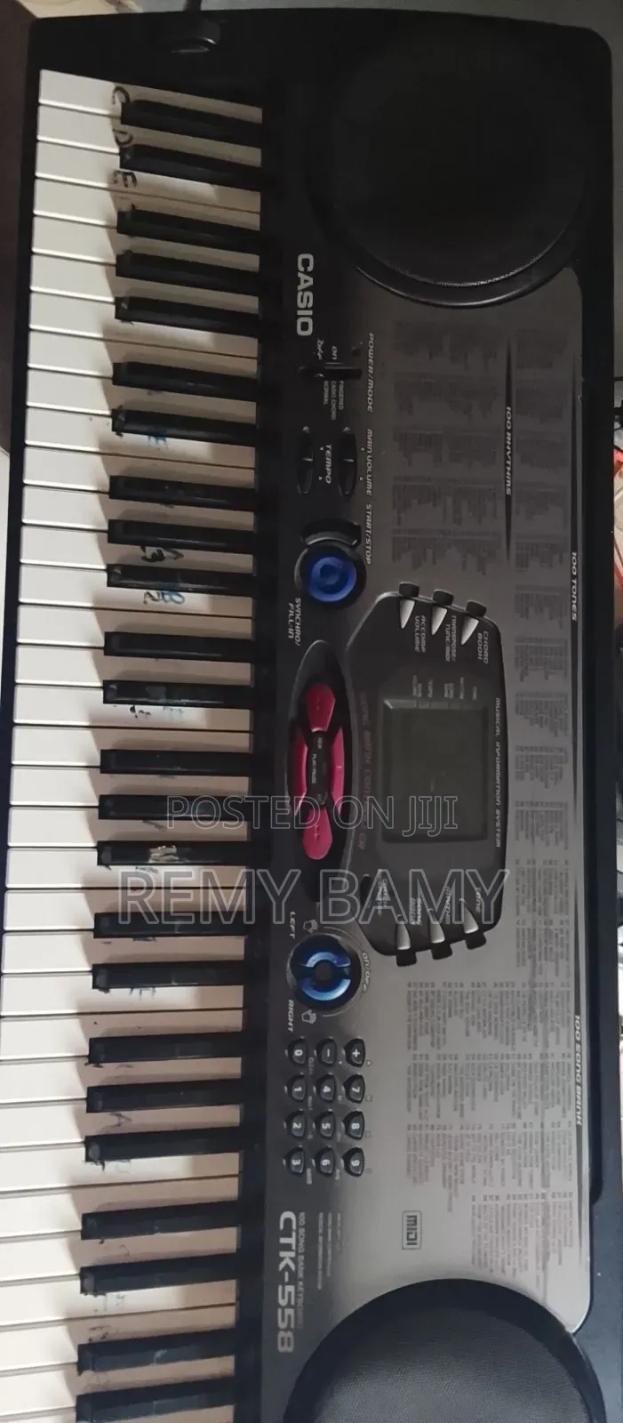 CTK-558 Electronic/Battery Keyboard